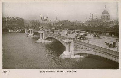 Blackfriars Bridge, London by English Photographer